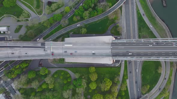 Aerial Inspection Verrazano Narrows Bridge