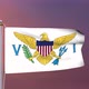 United States Virgin Islands Flag 4k - VideoHive Item for Sale