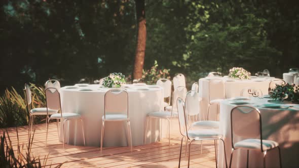 Empty Terrace and Patio of a Bar Restaurant alt