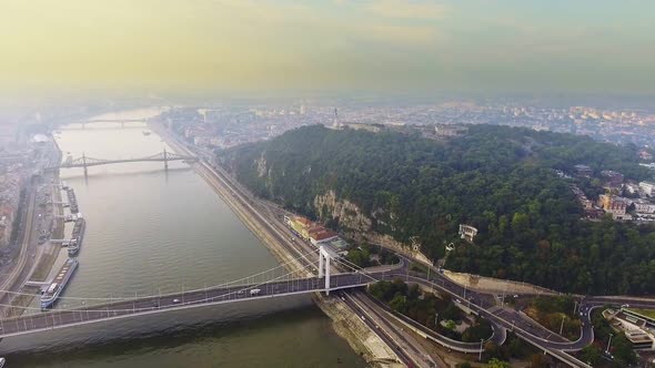 Aerial Footage Budapest, Hungary.