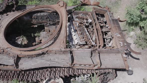 Destroyed Russian Military Equipment During the War in Ukraine