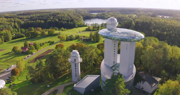 EthnoCosmological Museum and Modern Observatory in Moletai Lithuania Europe SEPTEMBER 26 2021