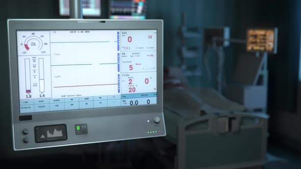 Monitoring system detects the failure of the artificial ventilation device alt