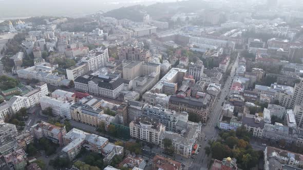 Kyiv - the Capital of Ukraine. Aerial View. Kiev