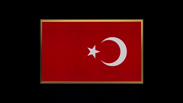 Turkey 3D Flag