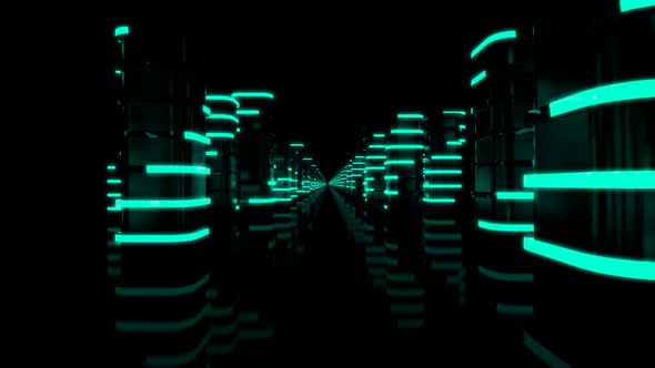 Abstract Blue Tunnel alt