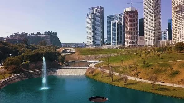 Vistas Diferentes del Parque La Mexicana en CDMX