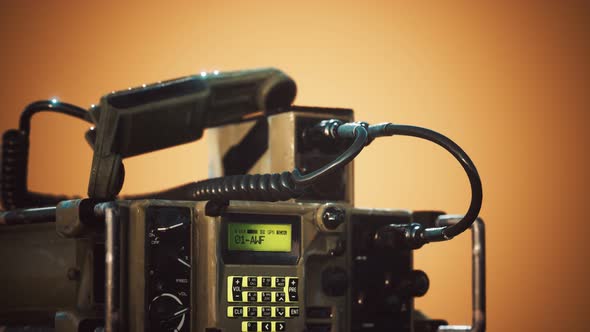 Military Radio Communication Control Panel