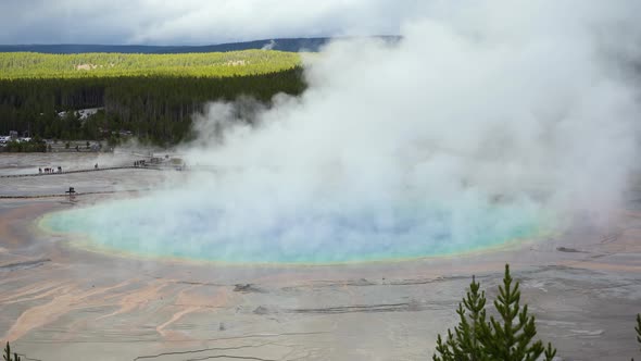 Grand Prismatic Overlook