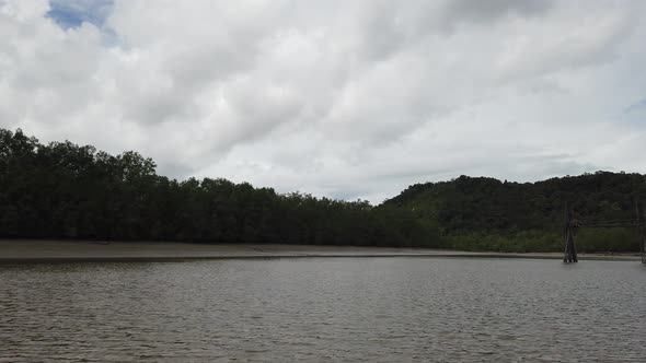 The Beaches at the most southern part of Borneo Island