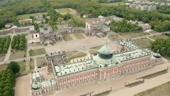 University of Potsdam and New Palace