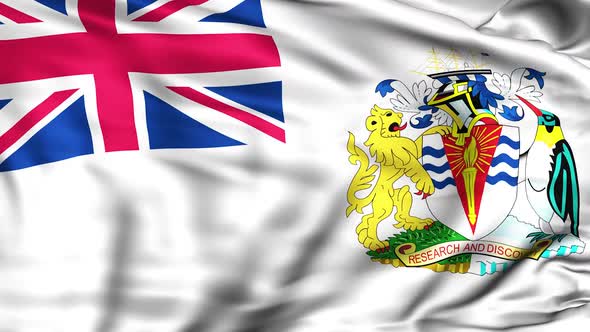 British Antarctic Territory Flag