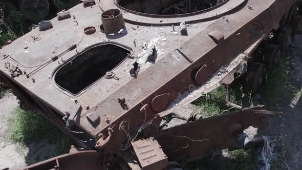 Destroyed Russian Military Equipment During the War in Ukraine