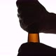 The Silhouette of Male hands opening brown beer bottle - VideoHive Item for Sale