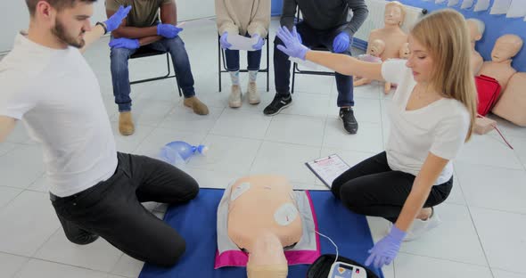 CPR Training Medical Procedure Workshop