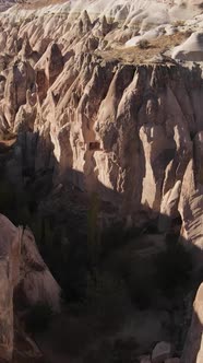 Cappadocia Landscape Aerial View