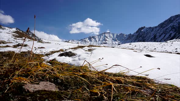 Timelapse of a Mountainous Area