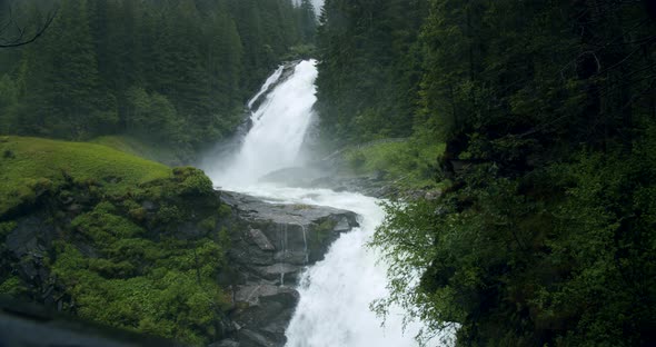 Krimml Waterfalls Upper Part