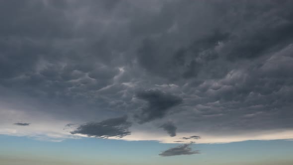 4k Time Lapse of Powerful Storm over the Sea, Sydney Australia. This is 1 of 5 Clips  of different a