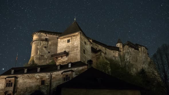 Stars Night Historic Castle