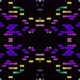 Multicolored Flashing Bricks. Colorful Dynamic Looping Animation - VideoHive Item for Sale