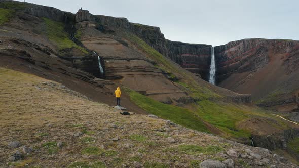 Hengifoss Waterfall Iceland