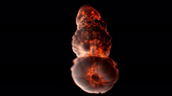 Cylindrical Shape Explosion 4K alt