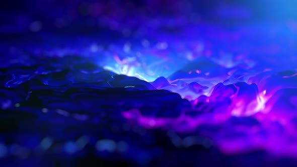 Liquid Neon Background