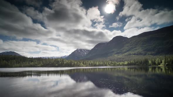 lake water norway nature timelapse