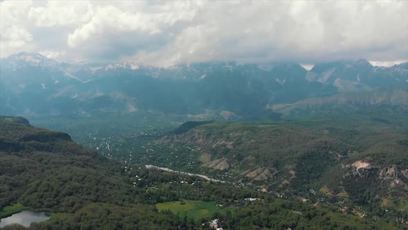 Wild Walnut Forest in Jalal-abad Province Kyrgyzstan