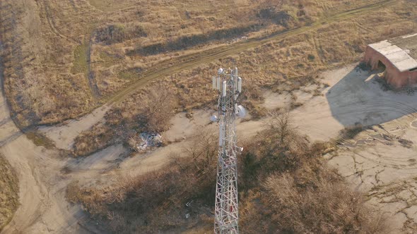 Mobile Tower in the Countryside