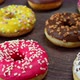 Colorful Donut Close Up - VideoHive Item for Sale