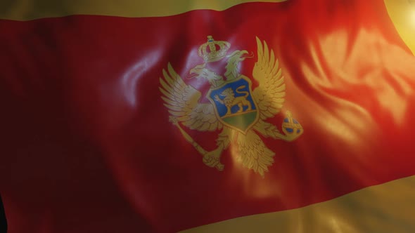 Montenegro Flag