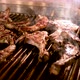Lamb Barbecue on Gas Grille Smoke Raising up Fire Flaring - VideoHive Item for Sale
