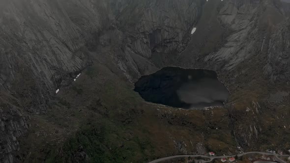 Norway Aerial Drone High View