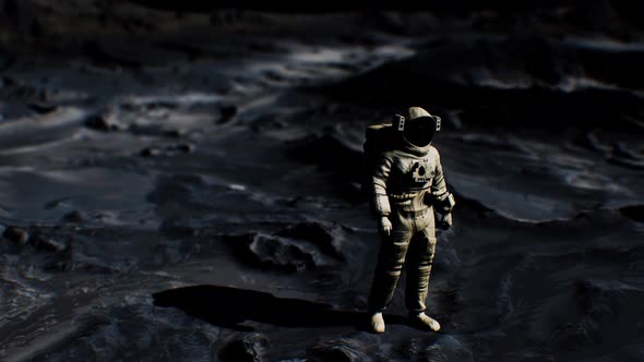 Astronaut on Lunar Landing Mission alt