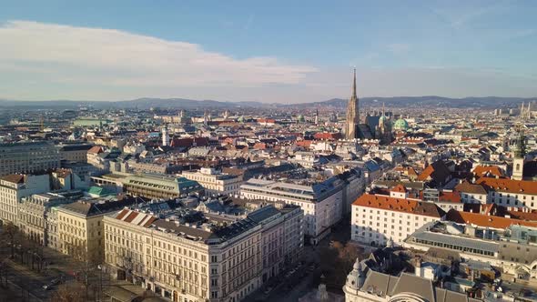 Aerial View of Vienna