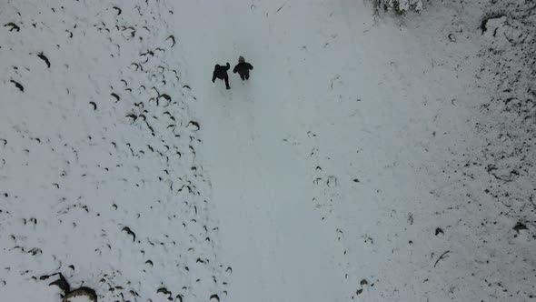 Snow Climbing