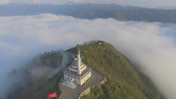 Mosque on Top of Mountain alt
