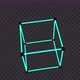 3D Wireframe Cube Element - VideoHive Item for Sale