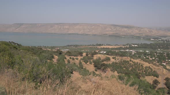 Sea of Galilee and its surroundings