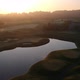 Sunrise Fly-over of gorgeous golf club! - VideoHive Item for Sale