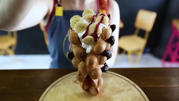 Hong Kong Style Egg Waffle