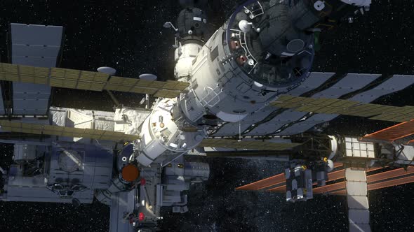 International Space Station Orbiting Earth alt