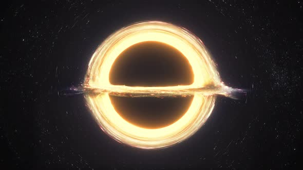 Orange Black Hole Seamless Loop