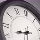 Latin Clock Face In Time Lapse On White  Wall  - VideoHive Item for Sale