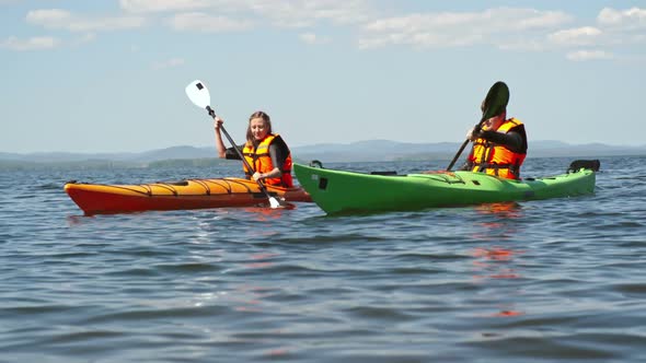 Kayaking with Great View