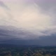 Aerial time lapse of approaching storm, over hills - VideoHive Item for Sale