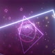 VJ Neon Glow Star Space Looped 4K - VideoHive Item for Sale