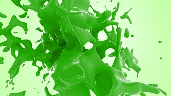Green Color Splash alt
